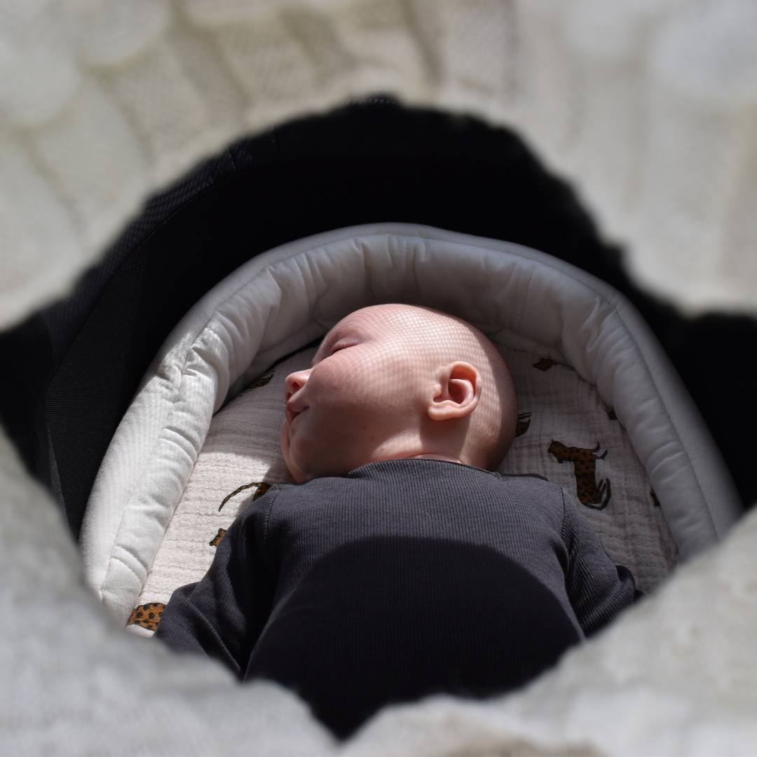 Poncho aus Merinowolle