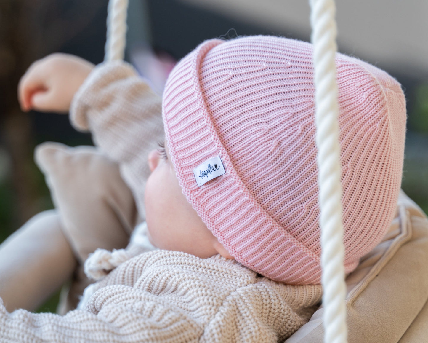 Babymütze Merinowolle