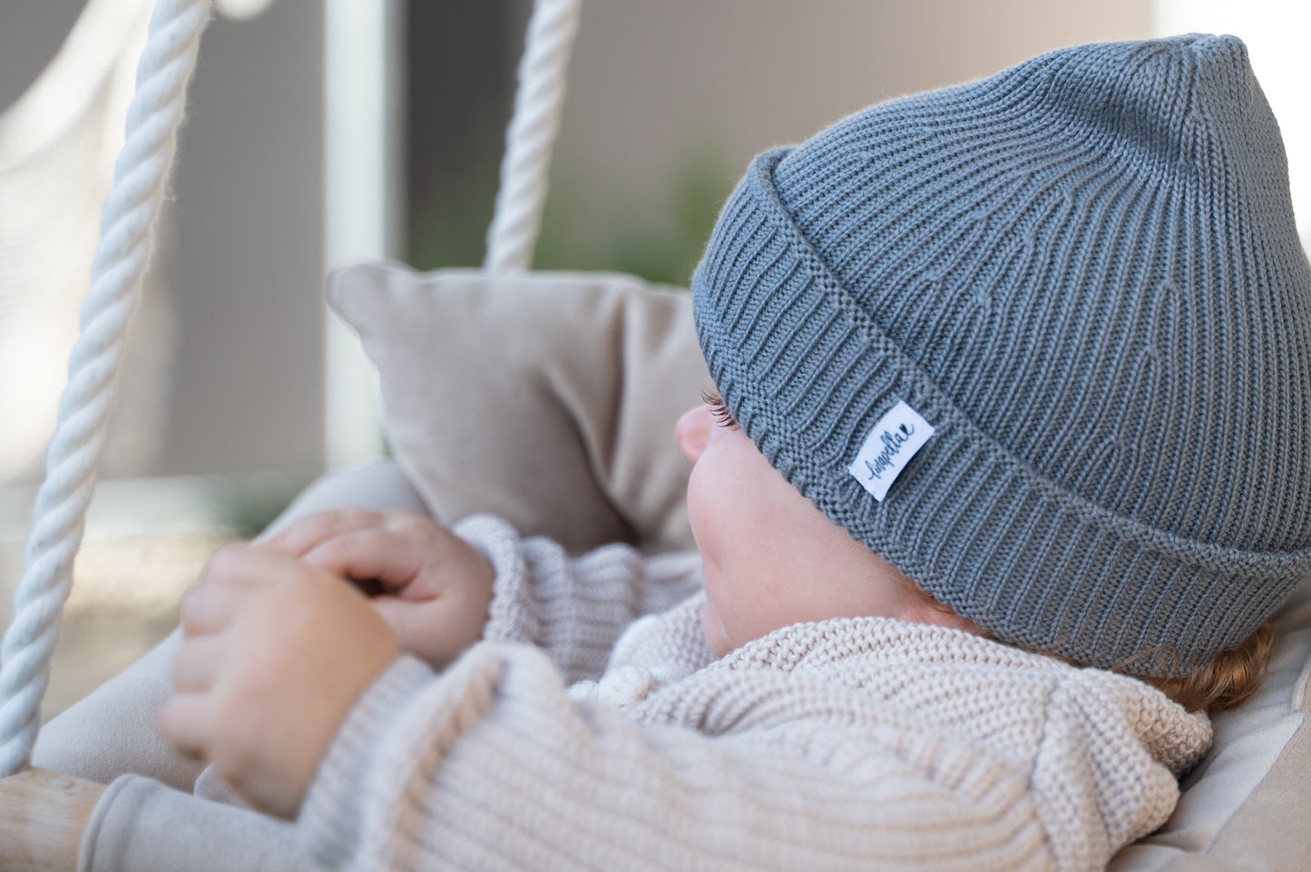 Babymütze Merinowolle