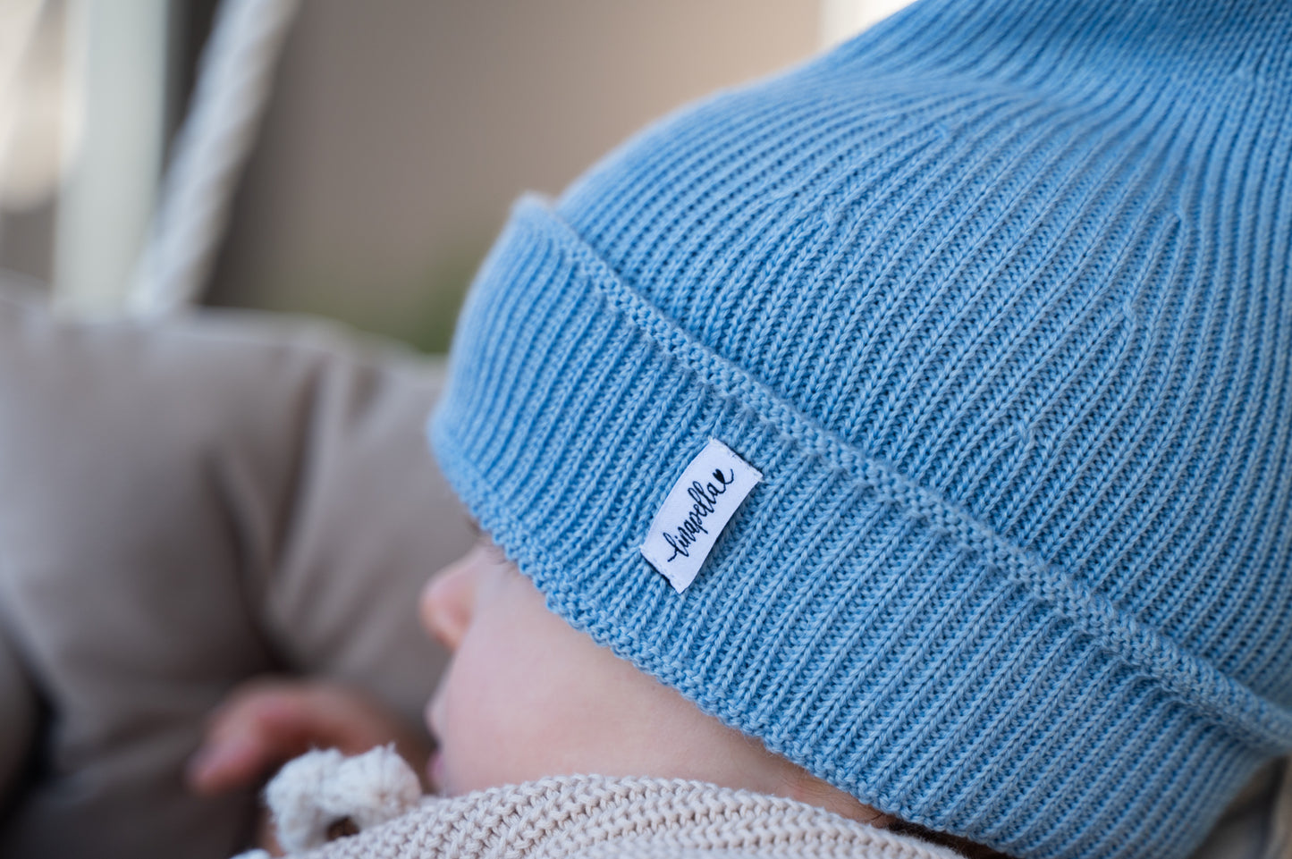 Babymütze Merinowolle