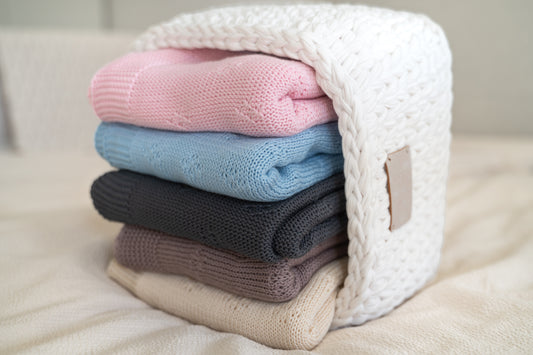 Nalani Erstlingsdecke aus Bio-Baumwolle